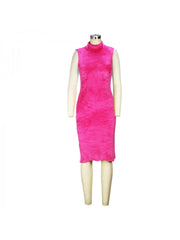 Patchwork High Rise Cardigan 2pc Dress