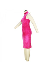 Patchwork High Rise Cardigan 2pc Dress