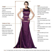 Prom Dresses Mermaid Pink Sparkle Exquisite Women V-Neck Beading Gorgeous Long Evening Gowns Split Sexy Formal Party