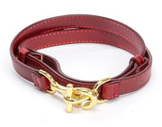 Gold Interlocking Buckle Skinny Belt