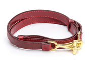 Gold Interlocking Buckle Skinny Belt