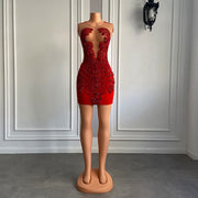 Red Diamond Birthday Party Gown