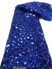 Sparkle Gold Sequin Mermaid Prom Dress Luxury Long Sleeve Crystal Evening Gowns Slit Formal