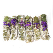 Home fragrance Floral Sage -White Sage, Eucalyptus, Purple Sinuata &