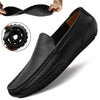 Trendy Casual Slip on Leather Men's Shoes Moccasins Italian