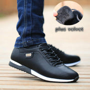 Outdoor Breathable Sneakers Men's PU Leather Business Casual Shoes for Male 2022 Fashion Loafers Walking Footwear Tenis Feminino