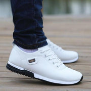 Outdoor Breathable Sneakers Men's PU Leather Business Casual Shoes for Male 2022 Fashion Loafers Walking Footwear Tenis Feminino