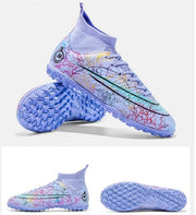 Men's Soccer Shoes Non-Slip Football Boots Cleats Grass Soccer Sneakers