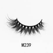 Handgemaakte Mink Wimpers Soft Curl Gevleugelde End Oog Langwerpige Valse Wimpers Dikke Kruis Natuurlijke Fake Lash Nieuwe Makeup Tools Groothandel