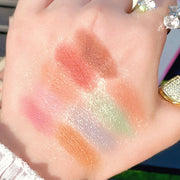 multi color eyeshadow