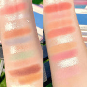 Multi color eyeshadow