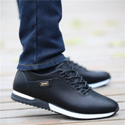 Outdoor Breathable Sneakers Men's PU Leather Business Casual Shoes for Male 2022 Fashion Loafers Walking Footwear Tenis Feminino