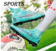 Men's Soccer Shoes Non-Slip Football Boots Cleats Grass Soccer Sneakers