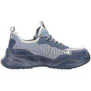 JIEFU Men Work shoes; Steel Toe Shoes; men sneaker; Lightweight Breathable Mesh Slip Resistant Work Shoes Comfortable Indestructible Construction Shoes