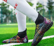 Men's Soccer Shoes Non-Slip Football Boots Cleats Grass Soccer Sneakers