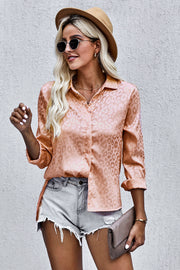 Embossed Button Shirt