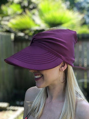 Women Visor Summer Hat with UV 50+ SPF