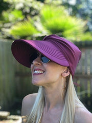 Women Visor Summer Hat with UV 50+ SPF