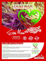 Trio Pack - Seamoss, Blackseed, Moringa (1 Month Supply)