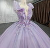 Princess Modest Sleeveless Quinceanera Dress